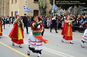 173- Rhodes- Defile Dodecanese grec